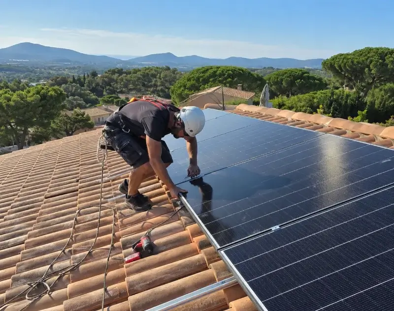 Installateur panneaux solaires Espeluche — pose photovoltaïque sur toiture