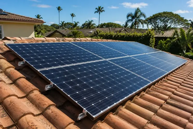 Installation de panneaux solaires à Espeluche